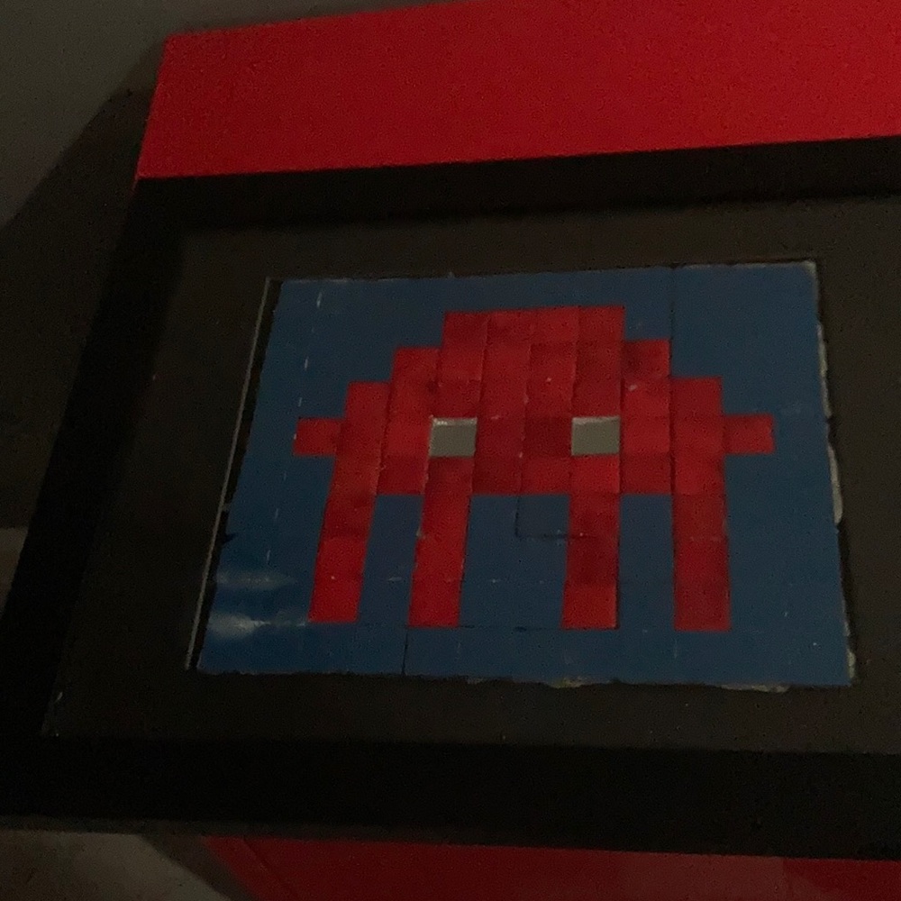 Space Invader Small Super Rare Piece!